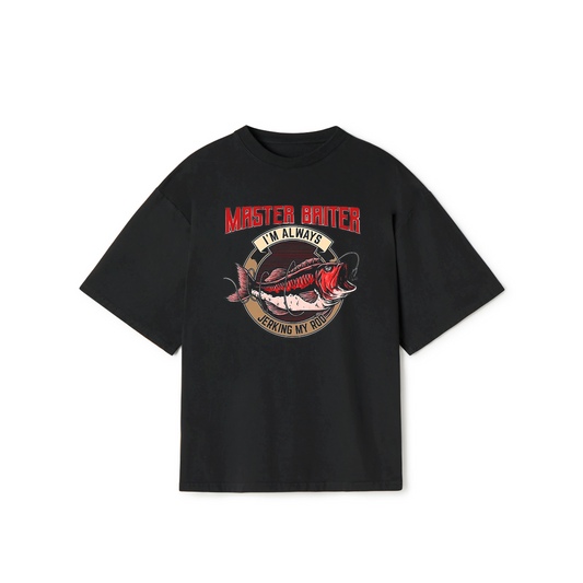 Master Baiter T-Shirt – Funny Fishing Meme Graphic Tee