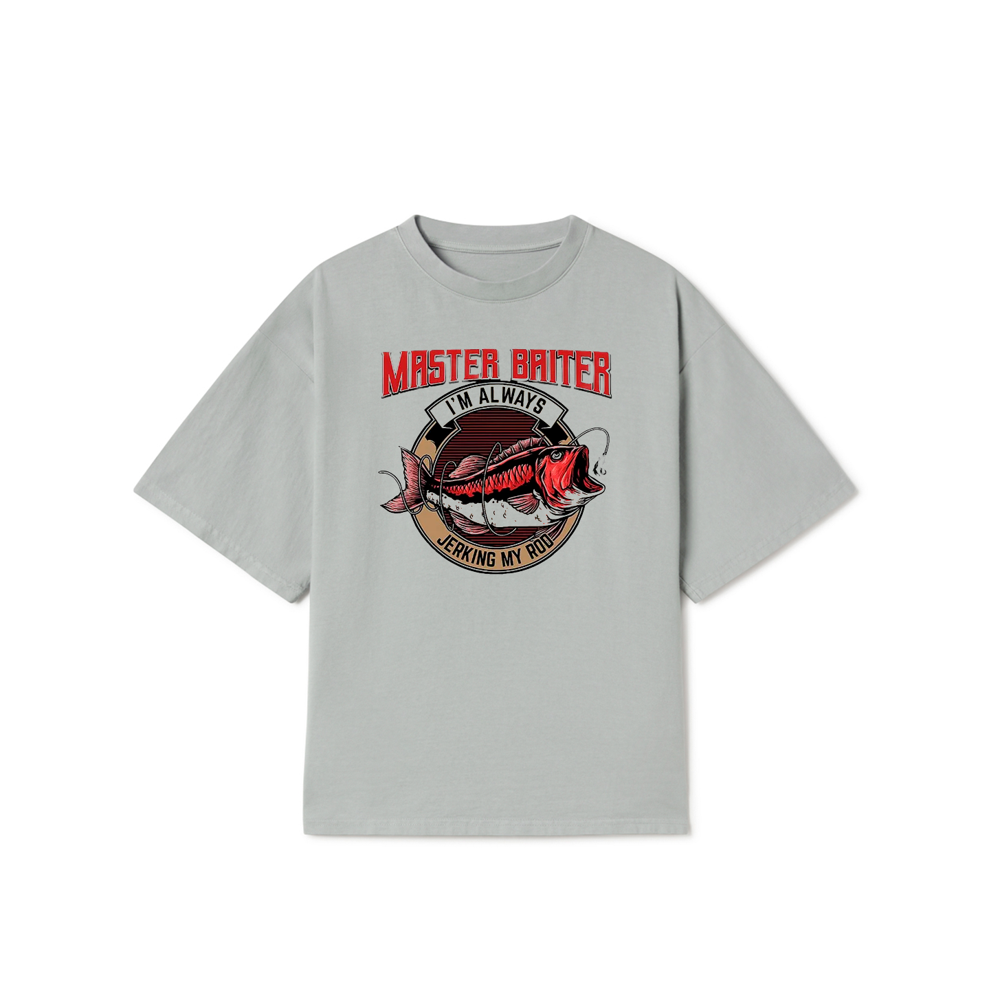 Master Baiter T-Shirt – Funny Fishing Meme Graphic Tee